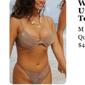 Dippin' Daisy's Cacao Bikini top